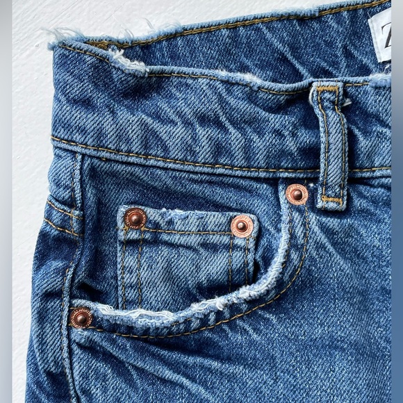 Zara 90’s Full Length Jeans Size 2 - Picture 5 of 16